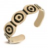 Bague phalange, pied bronze 10 - Cercles