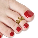 Bague phalange, pied bronze 25 - Couronne