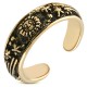 Bague phalange, pied bronze 27 - Soleil et étoiles