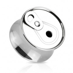 Plug en acier courbe canette