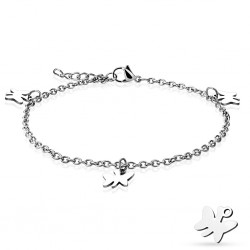 Chaine de cheville 49 - Papillons