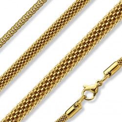 Chaine acier 67 - Gold-ip