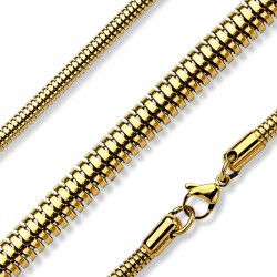 Chaine acier 68 - Gold-ip