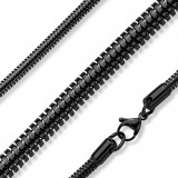 Chaine acier 68 - PVD Black