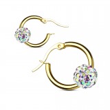 Boucles férido 22 - Style créle gold-ip