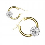Boucles férido 22 - Style créle gold-ip