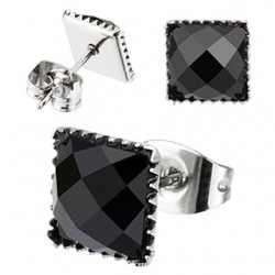 Clous gothiques 15 - Zircone carré