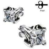 Clous gothiques 17 - Zircone transparent deluxe