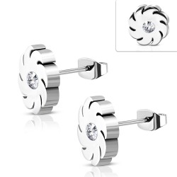 Clous en acier 06 - Soleil strass