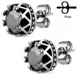 Clous gothiques 23 - zircone rond deluxe