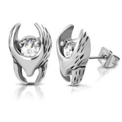 Clous gothiques 30 - Bouclier zircone trans