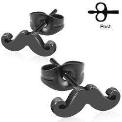 Clous en acier 55 - Noir moustache