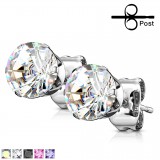 Stud US cristal rond