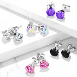 Stud US cristal rond