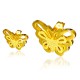 Clous en acier 96 - Gold ip papillon