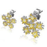Clous en acier 114 - Gold ip flocon de neige