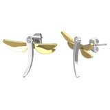 Clous en acier 135 - Gold ip libellule