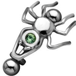 Piercing micro-barbell 14 - Araignée