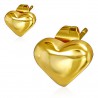Clous en acier 149 - Gold ip coeur