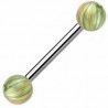 Piercing langue 42 - Multicolore