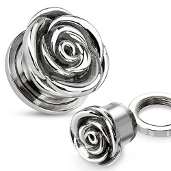 Plug dévissable acier rose