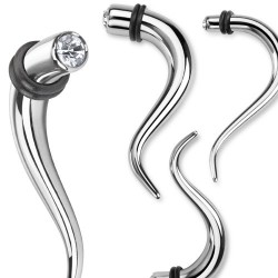 écarteur en acier zircone courbe