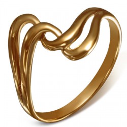 Bague en bronze vrillée (08)