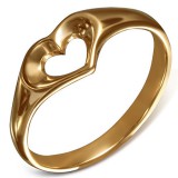 Bague en bronze ornée d'un coeur (11)