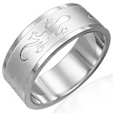 Bague acier 20 - Salamandres simples