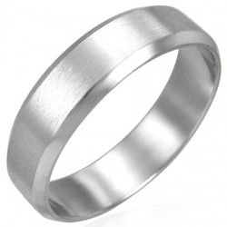 Bague classique aux bords incurvés (01)
