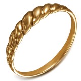Fine bague en bronze tourbillons (31)