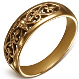 Bague en bronze coeurs creusés (32)