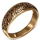 Bague en bronze de type celtique (36)