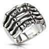 Bague gothique 13 - Main squellette