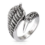 Bague gothique 14 - Aile et griffe