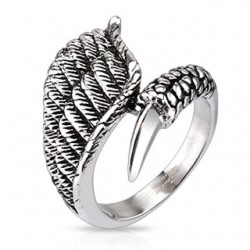 Bague gothique 14 - Aile et griffe