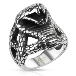 Bague gothique 18 - Cobra royal