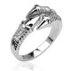 Bague gothique 27 - Griffes