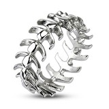 Bague gothique 30 - Colonne vertebrale