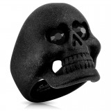 Bague gothique 36 - Satin noir