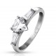 Bague coeur sertie zircone transparent (05)