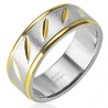 Bague gold-ip 35 - Traits gravés