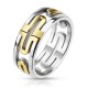 Bague gold-ip 40 - Motifs creux