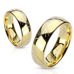 Bague gold-ip 42 - Lettres elfiques