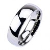 Bague en titane 26 - Simple grise