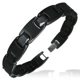 Bracelet céramique 11 - Noir