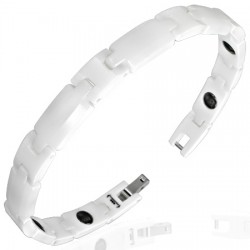 Bracelet céramique 17 - Blanc