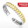 Bracelet en tungstène 04 - Gold-IP