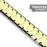Bracelet en tungstène 04 - Gold-IP