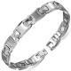 Bracelet en tungstène 13 - Argenté